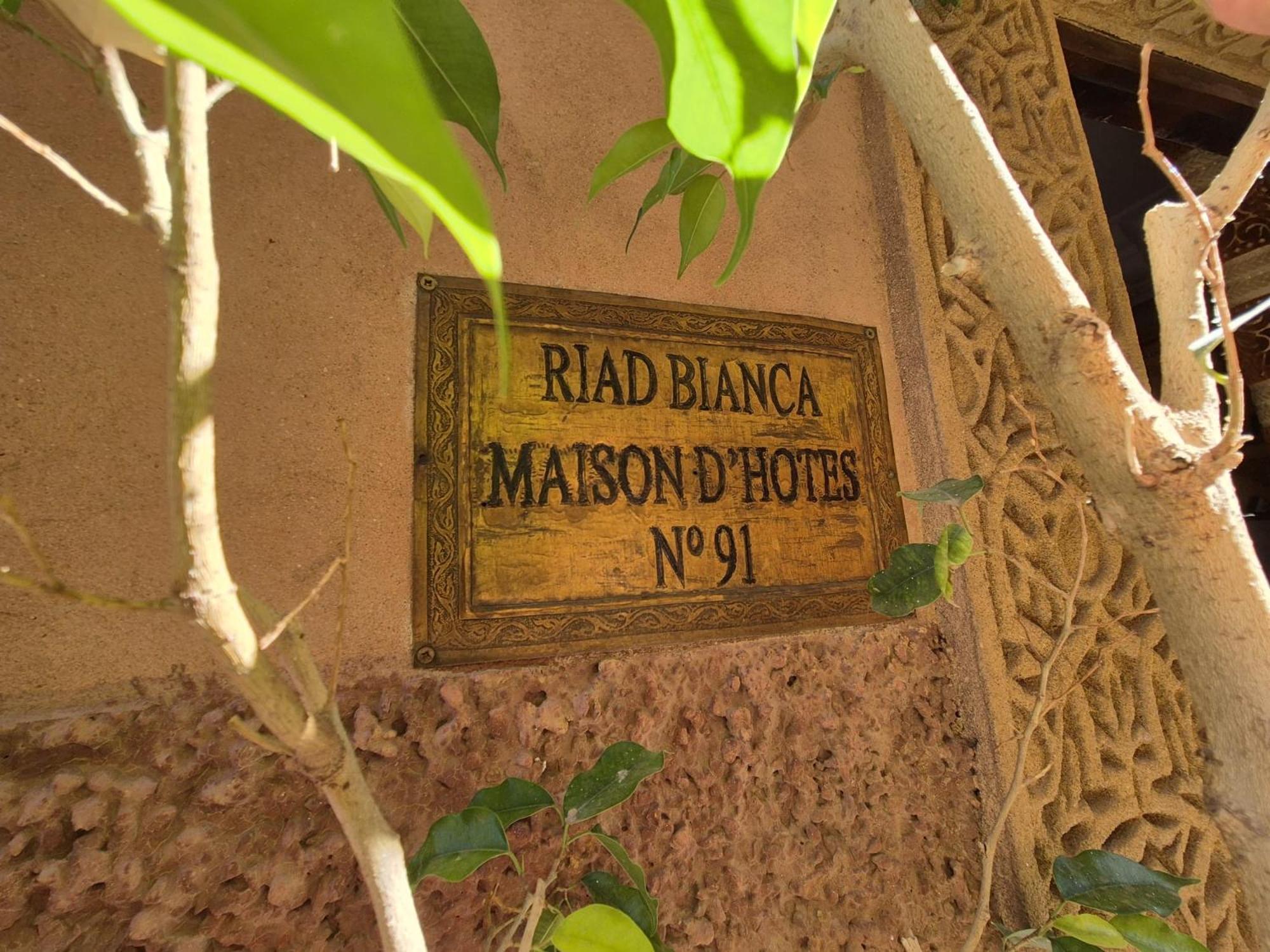 Riad Bianca Marrakech Marrakesh Exterior photo